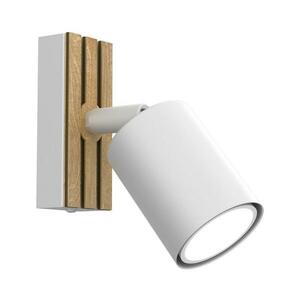 Fali spotlámpa TERRA 1xGU10/8W/230V fehér/tölgy kép