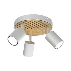 Spotlámpa TERRA 3xGU10/8W/230V fehér/tölgy kép