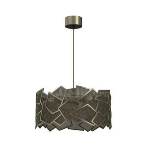 Csillár zsinóron CAMO 3xE27/15W/230V arany kép