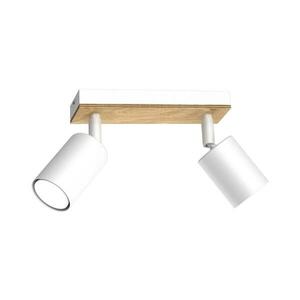 Spotlámpa TULON 2xGU10/8W/230V fehér/tölgy kép