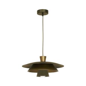 Csillár zsinóron PLATO 1xE27/15W/230V réz/arany kép