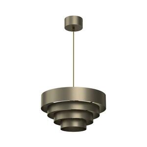 Csillár zsinóron RINGS 1xE27/15W/230V réz kép