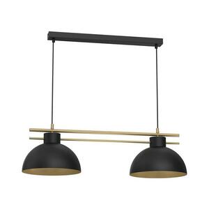 Csillár zsinóron ESTATE 2xE27/15W/230V fekete kép