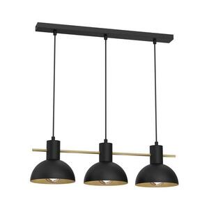 Csillár zsinóron ESTATE MINI 3xE27/15W/230V fekete kép