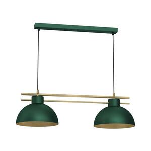 Csillár zsinóron ESTATE 2xE27/15W/230V zöld kép