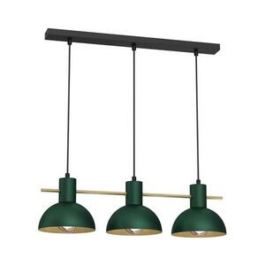 Csillár zsinóron ESTATE MINI 3xE27/15W/230V zöld kép