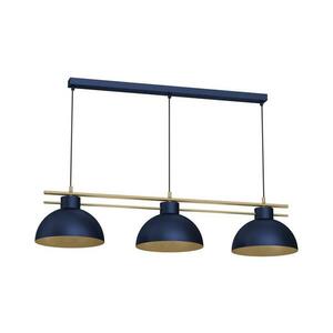 Csillár zsinóron ESTATE 3xE27/15W/230V kék kép