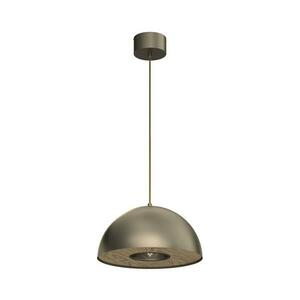 Csillár zsinóron ELGUND 1xE27/15W/230V átm. 35 cm réz kép