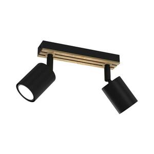 Spotlámpa TERRA 2xGU10/8W/230V fekete/tölgy kép