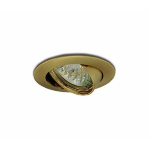 Dönthető süllyesztett lámpa 1xGU5, 3/50W/12V arany kép