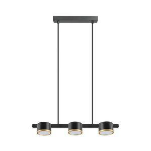 LED Csillár zsinóron MIRELLA 3xGX53/6W/230V fekete kép