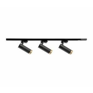 Spotlámpa sínrendszerhez FADO 3xGU10/10W/230V fekete kép