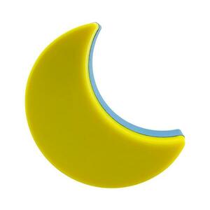 LED Gyerek éjszakai fény alkonykapcsolóval LED/0, 5W/230V hold kép