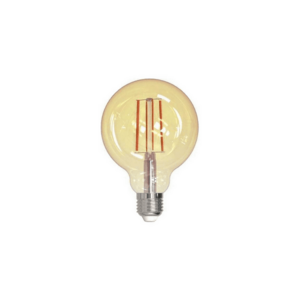 LED Dimmelhető izzó FILAMENT VINTAGE G95 E27/12W/230V 2000K kép