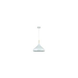 Csillár zsinóron MIKO 1xE27/60W/230V átm. 32 cm fehér kép