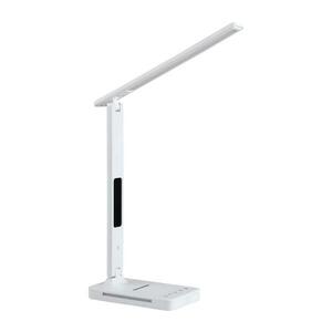 LED Dimmelhető lámpa vezeték nélküli QI töltéssel, kijelzővel és USB porttal LED/7W/230V 3000 kép