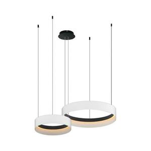 LED Csillár zsinóron ORBITA LED/72W/230V fehér/fekete kép