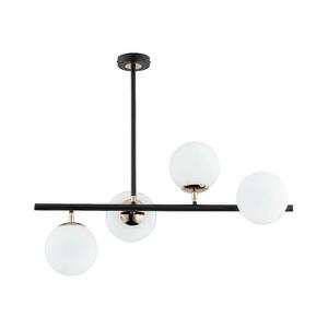 Csillár rúdon LURO 4xE14/10W/230V fekete kép