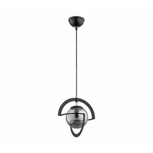 Csillár zsinóron CABRIO 1xE14/10W/230V fekete kép