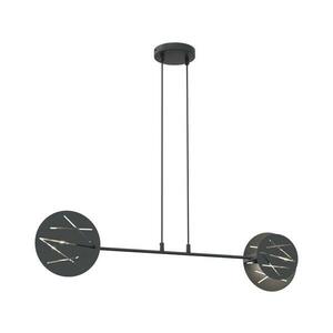 EMIBIG Csillár zsinóron XOTIC 2xE27/15W/230V fekete kép