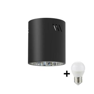 LED Spotlámpa GEORGE 1xE27/6W/230V átm. 11 cm fekete kép