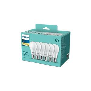 Philips KÉSZLET 6xLED Izzó Philips A60 E27/13W/230V 2700K kép