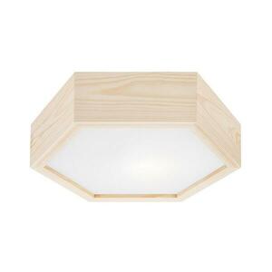 Mennyezeti lámpa HEX NATURAL 1xE27/60W/230V á. 32 cm fenyő kép