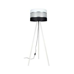 Állólámpa CORAL 1xE27/60W/230V fehér/fekete/króm kép