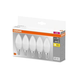 Osram KÉSZLET 5x LED izzó BASE B40 E14/4, 9W/230V 2700K kép