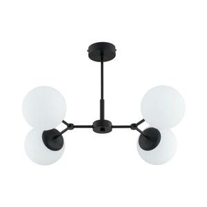 Csillár rúdon FOTON 4xE14/10W/230V fekete kép