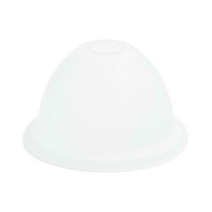 Tartalék üveg csillárhoz E27 átm. 19 cm fehér kép