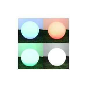 LED RGB Dimmelhető napelemes lámpa LED/5W/3, 7V 3000K IP54 átm. 30 cm kép