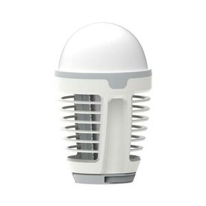 LED Hordozható újratölthető lámpa rovarcsapdával LED/5W/1800 mAh IPX4 fehér/szürke kép