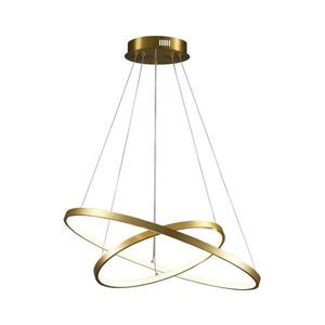 LED Csillár zsinóron LEA LED/35W/230V 4000K átm. 60 cm arany kép