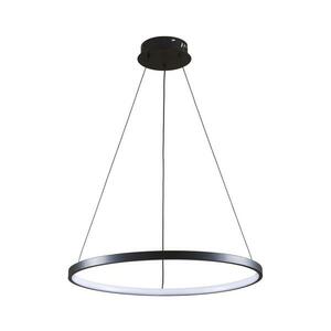 LED Csillár zsinóron LEA LED/20W/230V 4000K átm. 50 cm fekete kép