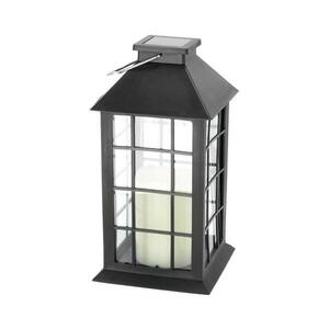 LED Napelemes függeszték LED/0, 02W/1, 2V 1xAA 2700K IP44 200 mAh fekete kép