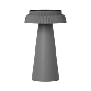 LED Napelemes lámpa MARAKESZ LED/3, 7V USB 3600 mAh 1800/2700/3000K IP54 szürke kép