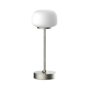 LED Dimmelhető érintős asztali lámpa RIMINI LED/2W/5V USB 2000 mAh króm/fehér kép