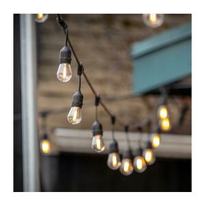 LED Kültéri dekoratív lánc BAJA ST64 20xE27/1W/230V 10, 9m IP44 meleg fehér kép