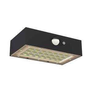 LED Napelemes reflektor mozgásérzékelővel LED/3, 7V 1200mAh 4000K IP65 fekete kép