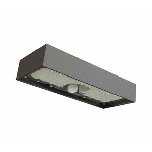 LED Napelemes reflektor mozgásérzékelővel LED/3, 7V 3000mAh 4000K IP65 fekete kép