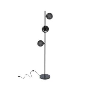Állólámpa KAMA 3xG9/28W/230V fekete/füstös fekete kép