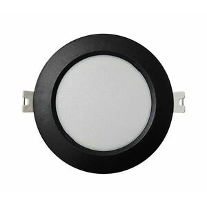 LED Beépíthető lámpa CIRCLE LED/6W/230V 4000K átm. 12 cm fekete kép