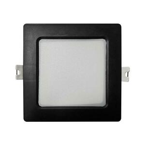 LED Beépíthető lámpa SQUARE LED/6W/230V 4000K 12x12 cm fekete kép
