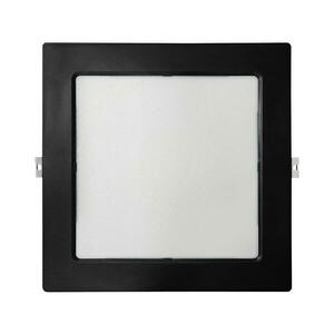 LED Beépíthető lámpa SQUARE LED/18W/230V 4000K 22x22 cm fekete kép