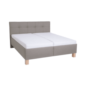 POHODA Kárpitozott ágy matraccal és tárolóhellyel MARIA 160x200 cm taupe kép