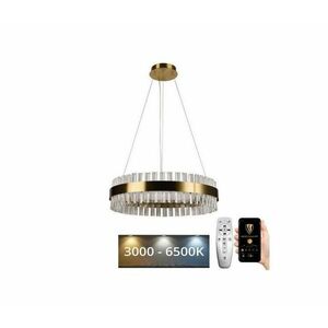 LED Dimmelhető kristály csillár zsinóron LED/40W/230V + távirányítás kép