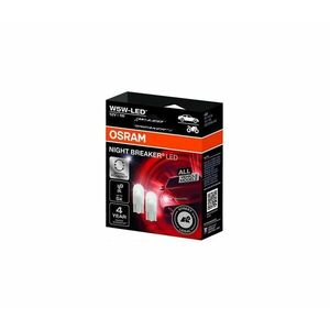 Osram KÉSZLET 2x LED Autó izzó NIGHT BREAKER W2.1x9.5d/1W/12V 5700K kép