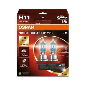 Osram KÉSZLET 2x Autó izzó NIGHT BREAKER H11 PGJ19 kép