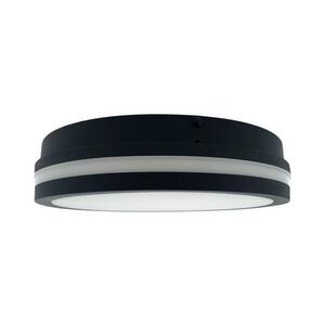 LED Fürdőszobai mennyezeti lámpa érzékelővel ELLÉ LED/24W/230V átm. 26 cm IP54 antracit kép